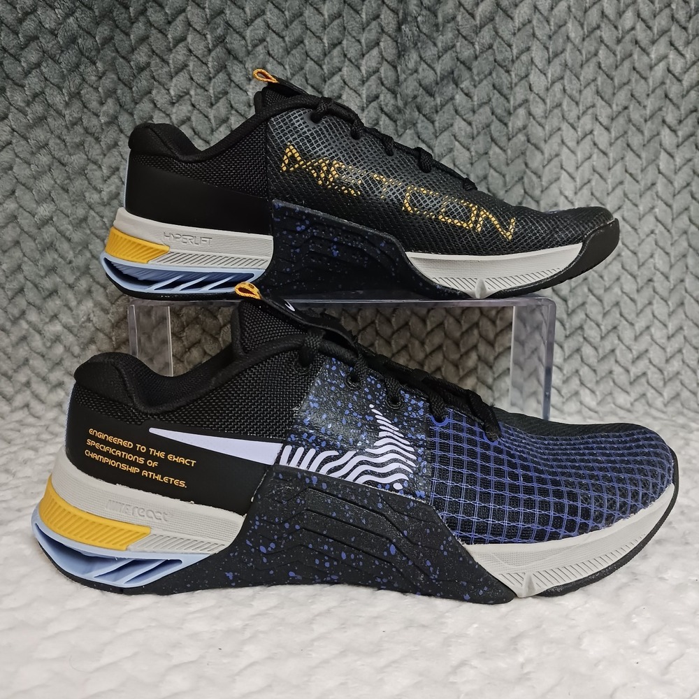 Nike Metcon 8 Black Light Thistle Women's Workout Training Sneakers Shoes Size 8